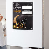 Maxbell Ramadan Advent Calendar Refrigerator Magnet for Home Kitchen Decor Versatile Style A
