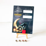 Maxbell Ramadan Advent Calendar Refrigerator Magnet for Home Kitchen Decor Versatile Style A