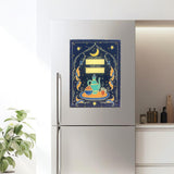 Maxbell Ramadan Advent Calendar Refrigerator Magnet for Home Kitchen Decor Versatile Style B