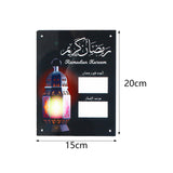 Maxbell Ramadan Advent Calendar Refrigerator Magnet for Home Kitchen Decor Versatile Style C