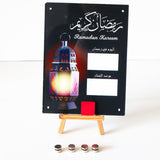 Maxbell Ramadan Advent Calendar Refrigerator Magnet for Home Kitchen Decor Versatile Style C