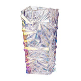 Maxbell Glass Flower Vase Gift Geometric Centerpiece for Wedding Living Room Kitchen