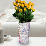 Maxbell Glass Flower Vase Gift Geometric Centerpiece for Wedding Living Room Kitchen
