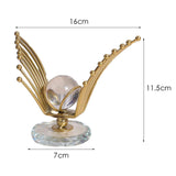 Maxbell Sphere Ball Figurine Collection Decorative Figurine for Cabinet Office Shelf