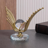 Maxbell Sphere Ball Figurine Collection Decorative Figurine for Cabinet Office Shelf