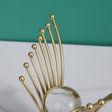 Maxbell Sphere Ball Figurine Collection Decorative Figurine for Cabinet Office Shelf