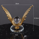 Maxbell Sphere Ball Figurine Collection Decorative Figurine for Cabinet Office Shelf