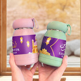 Maxbell 8x Eid Mubarak Water Bottle Stickers Cute Muslim Decorative Party Decoration