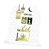 Maxbell Fasting Festival Decoration Moon Ornament for Housewarming Fireplace Cabinet White