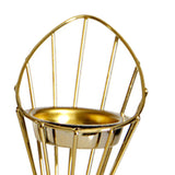 Maxbell Arabic Incense Burner Modern Incense Cone Holder for Desktop Home Decor Gold