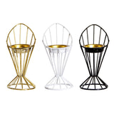 Maxbell Arabic Incense Burner Modern Incense Cone Holder for Desktop Home Decor Gold