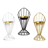 Maxbell Arabic Incense Burner Modern Incense Cone Holder for Desktop Home Decor Gold