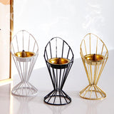 Maxbell Arabic Incense Burner Modern Incense Cone Holder for Desktop Home Decor Gold