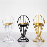 Maxbell Arabic Incense Burner Modern Incense Cone Holder for Desktop Home Decor Gold