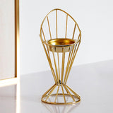 Maxbell Arabic Incense Burner Modern Incense Cone Holder for Desktop Home Decor Gold