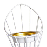 Maxbell Arabic Incense Burner Modern Incense Cone Holder for Desktop Home Decor White