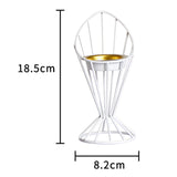 Maxbell Arabic Incense Burner Modern Incense Cone Holder for Desktop Home Decor White