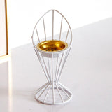 Maxbell Arabic Incense Burner Modern Incense Cone Holder for Desktop Home Decor White