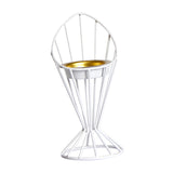 Maxbell Arabic Incense Burner Modern Incense Cone Holder for Desktop Home Decor White