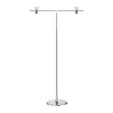 Maxbell Metal Banner Holder Stainless Steel Poster Display Holder for Outdoor Indoor