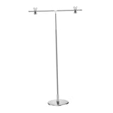 Maxbell Metal Banner Holder Stainless Steel Poster Display Holder for Outdoor Indoor