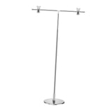 Maxbell Metal Banner Holder Stainless Steel Poster Display Holder for Outdoor Indoor