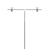 Maxbell Metal Banner Holder Stainless Steel Poster Display Holder for Outdoor Indoor