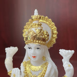 Maxbell Hindu Goddess Lakshmi Statue Lakshmi Figurine for Living Room Cabinet Office