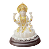 Maxbell Hindu Goddess Lakshmi Statue Lakshmi Figurine for Living Room Cabinet Office