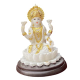 Maxbell Hindu Goddess Lakshmi Statue Lakshmi Figurine for Living Room Cabinet Office