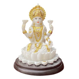 Maxbell Hindu Goddess Lakshmi Statue Lakshmi Figurine for Living Room Cabinet Office
