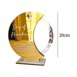 Maxbell Muslim Ramadan Advent Calendar Decoration Arab Eid Crafts for Festival Party Style A