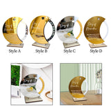 Maxbell Muslim Ramadan Advent Calendar Decoration Arab Eid Crafts for Festival Party Style A