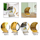 Maxbell Muslim Ramadan Advent Calendar Decoration Arab Eid Crafts for Festival Party Style A