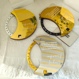 Maxbell Muslim Ramadan Advent Calendar Decoration Arab Eid Crafts for Festival Party Style A