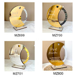 Maxbell Muslim Ramadan Advent Calendar Decoration Arab Eid Crafts for Festival Party Style A