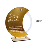 Maxbell Muslim Ramadan Advent Calendar Decoration Arab Eid Crafts for Festival Party Style D