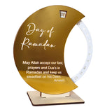 Maxbell Muslim Ramadan Advent Calendar Decoration Arab Eid Crafts for Festival Party Style D