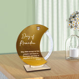 Maxbell Muslim Ramadan Advent Calendar Decoration Arab Eid Crafts for Festival Party Style D