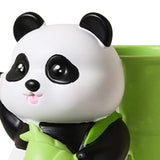 Maxbell Panda Pen Holder Creative Home Decor Pen Pencil Holder for Desk School Girls Green