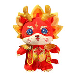Dragon Plush Toy Decorative Gift Animal Doll for Cafe Restaurant Living Room