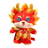 Dragon Plush Toy Decorative Gift Animal Doll for Cafe Restaurant Living Room