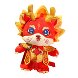Dragon Plush Toy Decorative Gift Animal Doll for Cafe Restaurant Living Room