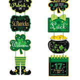 Maxbell Door Hanging Sign ST Patrick's Day Decorations for Indoor Outdoor Home Decor
