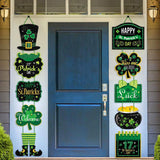 Maxbell Door Hanging Sign ST Patrick's Day Decorations for Indoor Outdoor Home Decor