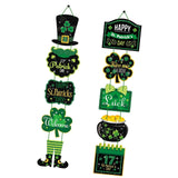 Maxbell Door Hanging Sign ST Patrick's Day Decorations for Indoor Outdoor Home Decor