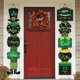 Maxbell Door Hanging Sign ST Patrick's Day Decorations for Indoor Outdoor Home Decor