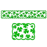 Maxbell ST Patricks Day Decor 45x30cm Placemat for Holiday Dinner Party Dining Table