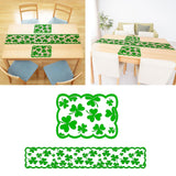 Maxbell ST Patricks Day Decor 45x30cm Placemat for Holiday Dinner Party Dining Table