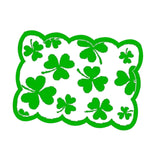 Maxbell ST Patricks Day Decor 45x30cm Placemat for Holiday Dinner Party Dining Table